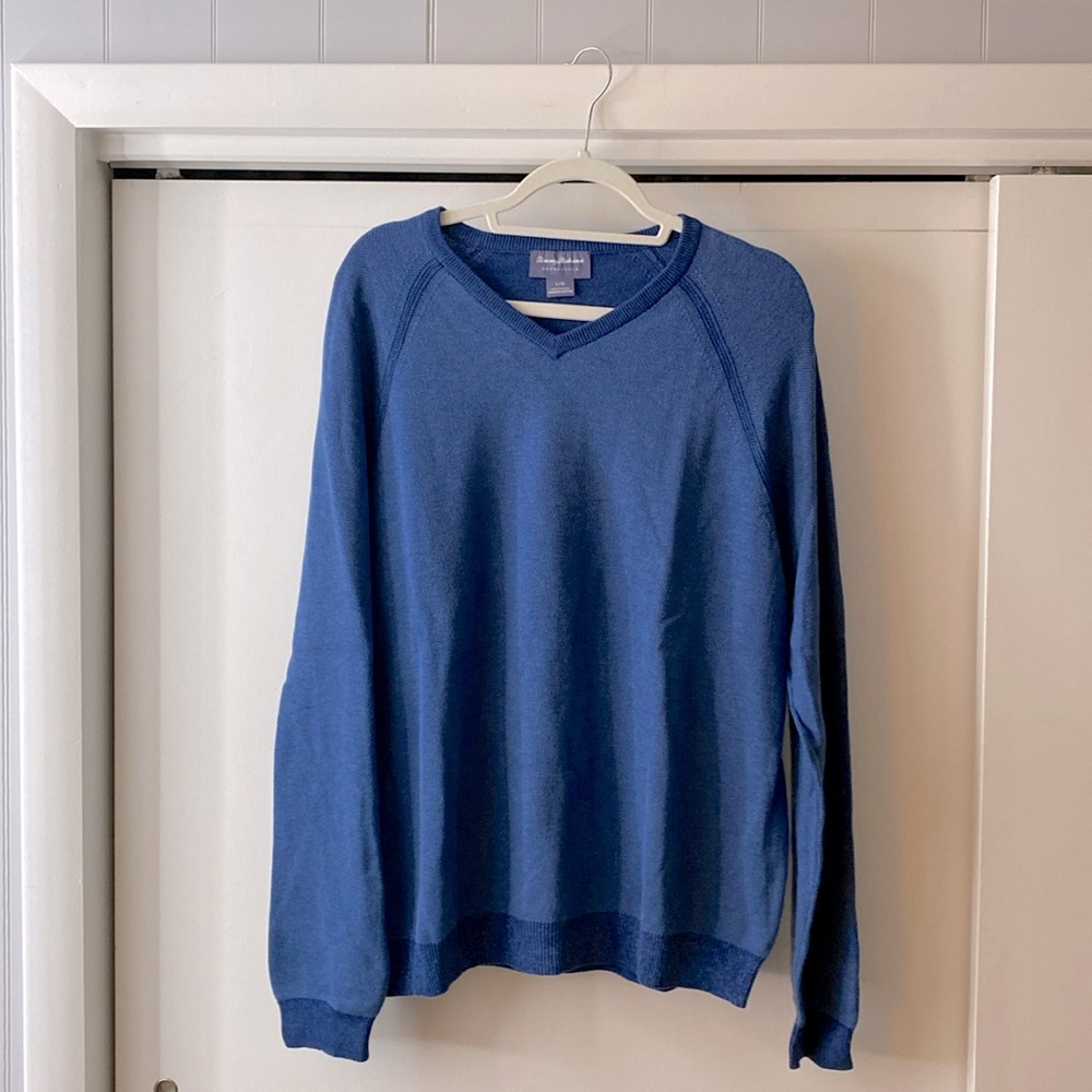 Tommy Bahama Men’s Long Sleeve, Reversible Sweater